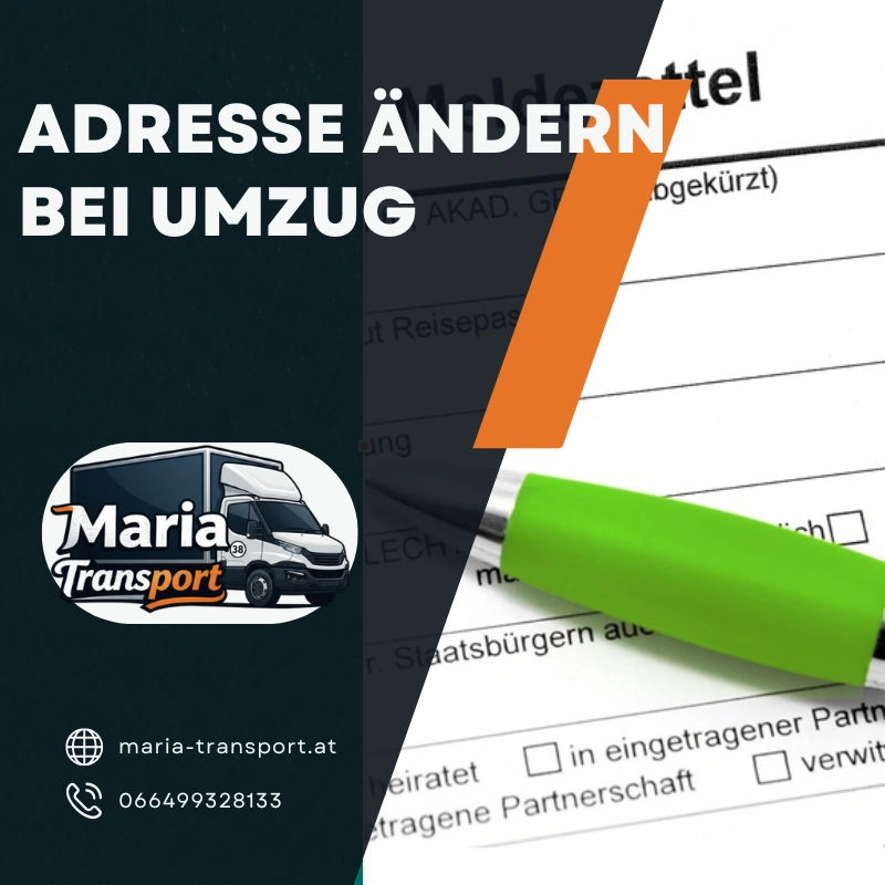 adresse ändern bei umzug