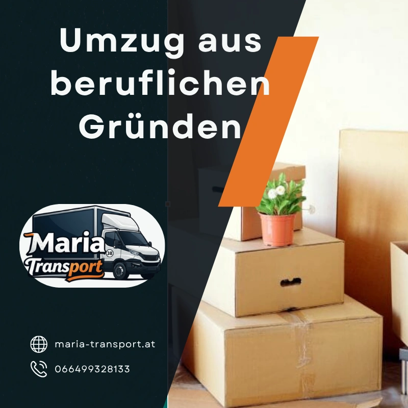 Umzug aus beruflichen Gründen