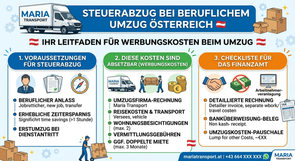 Umzug aus beruflichen Gründen
