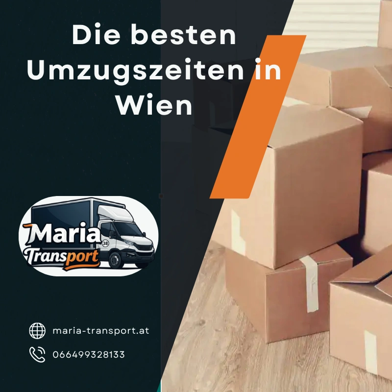 Die besten Umzugszeiten in Wien