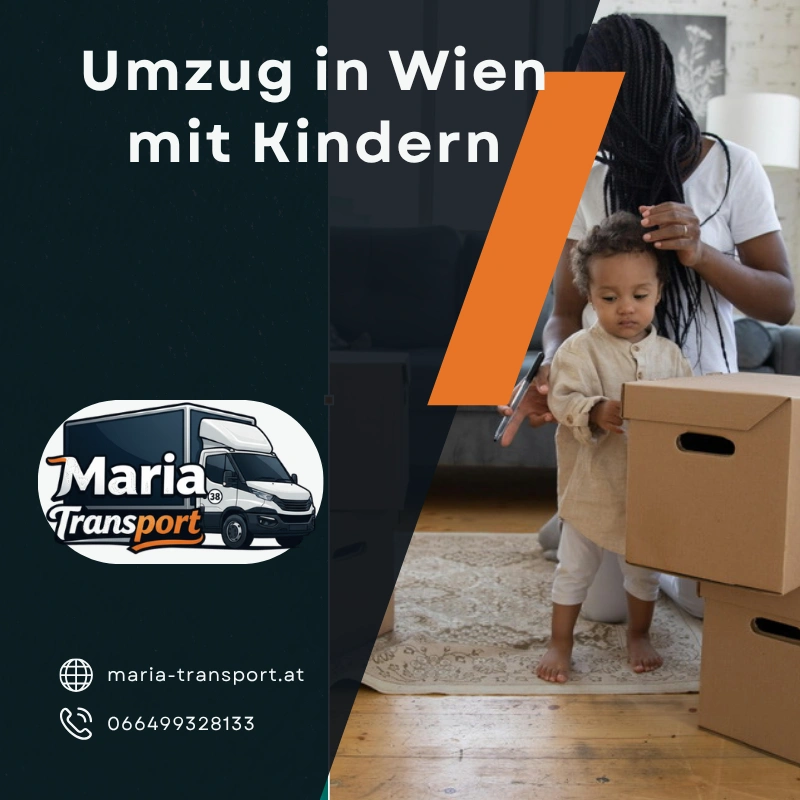 Umzug in Wien mit Kindern