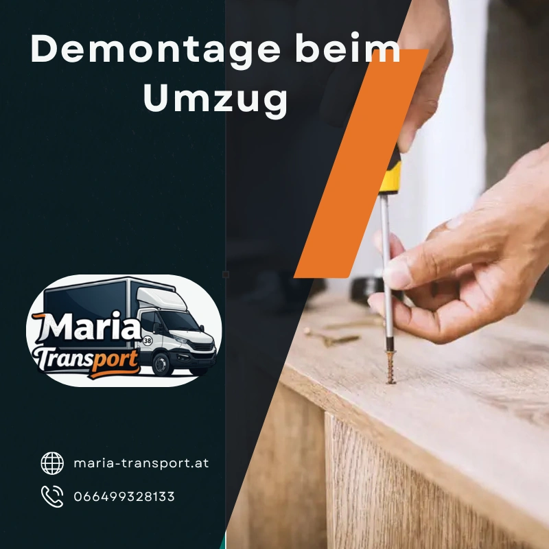 Demontage beim Umzug
