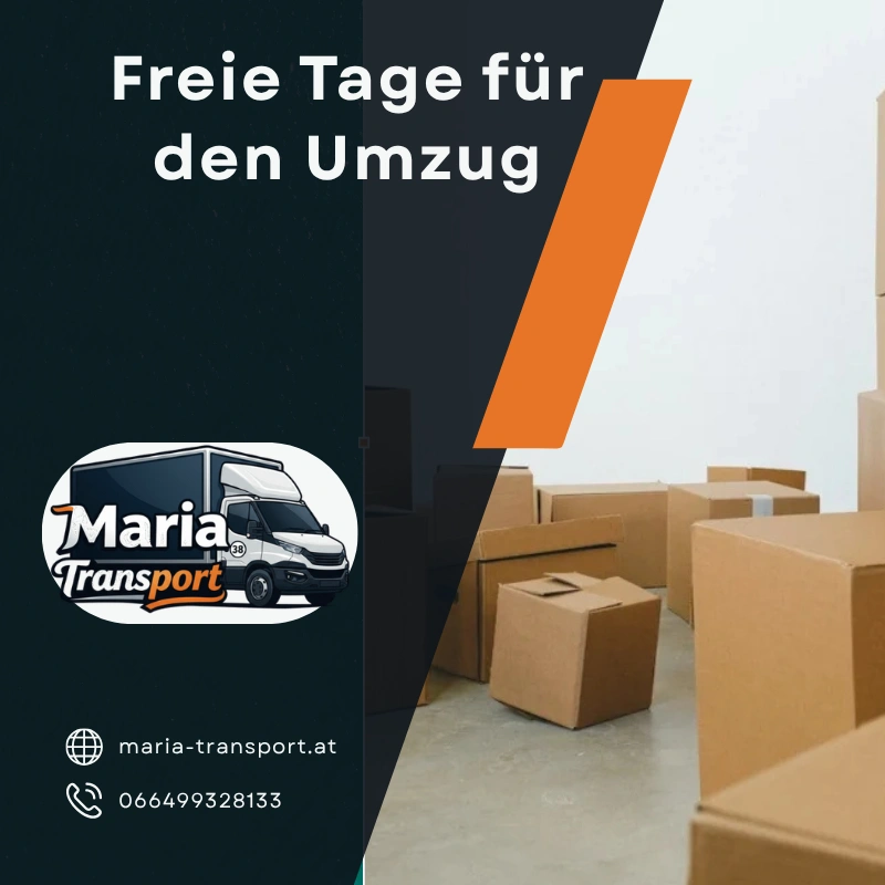 Freie Tage für den Umzug