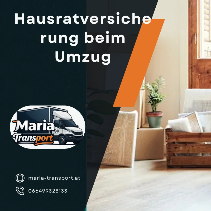 Hausratversicherung beim Umzug