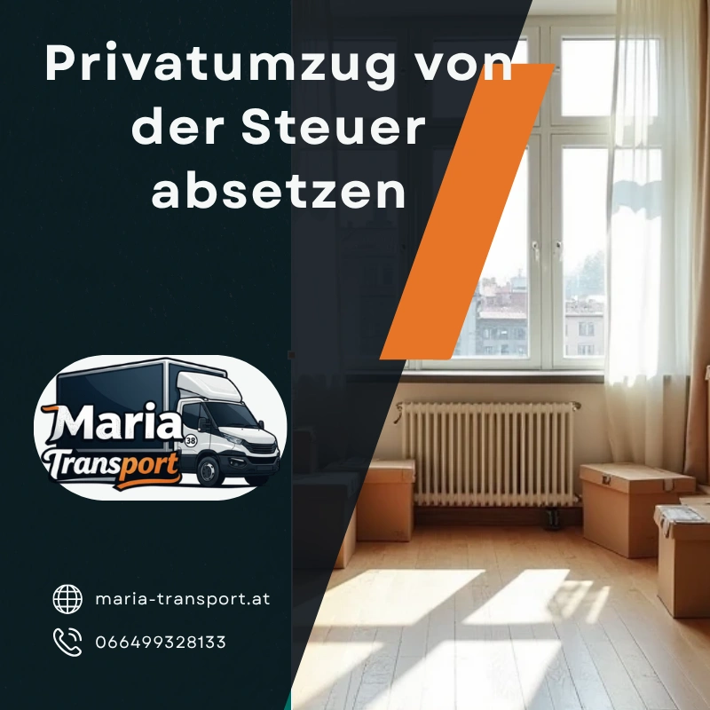 Privatumzug von der Steuer