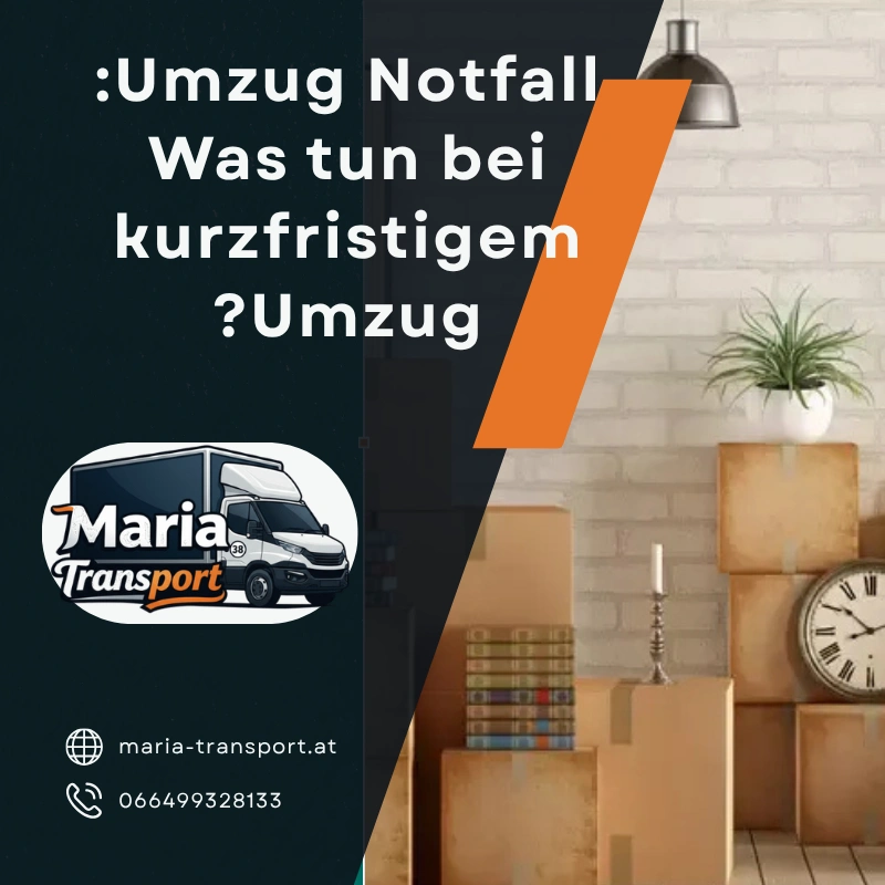 Umzug Notfall