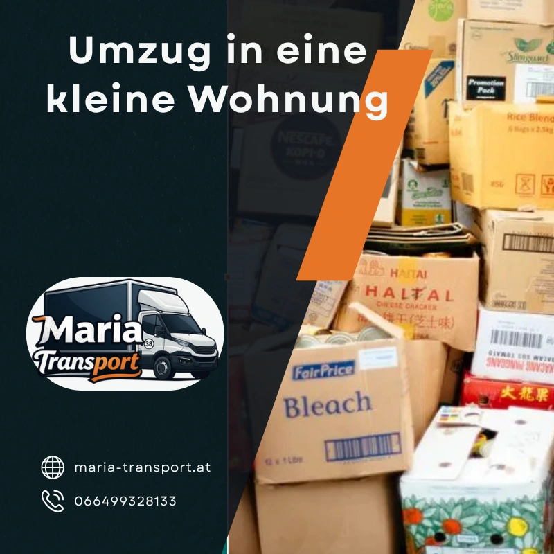 Umzug in eine kleine