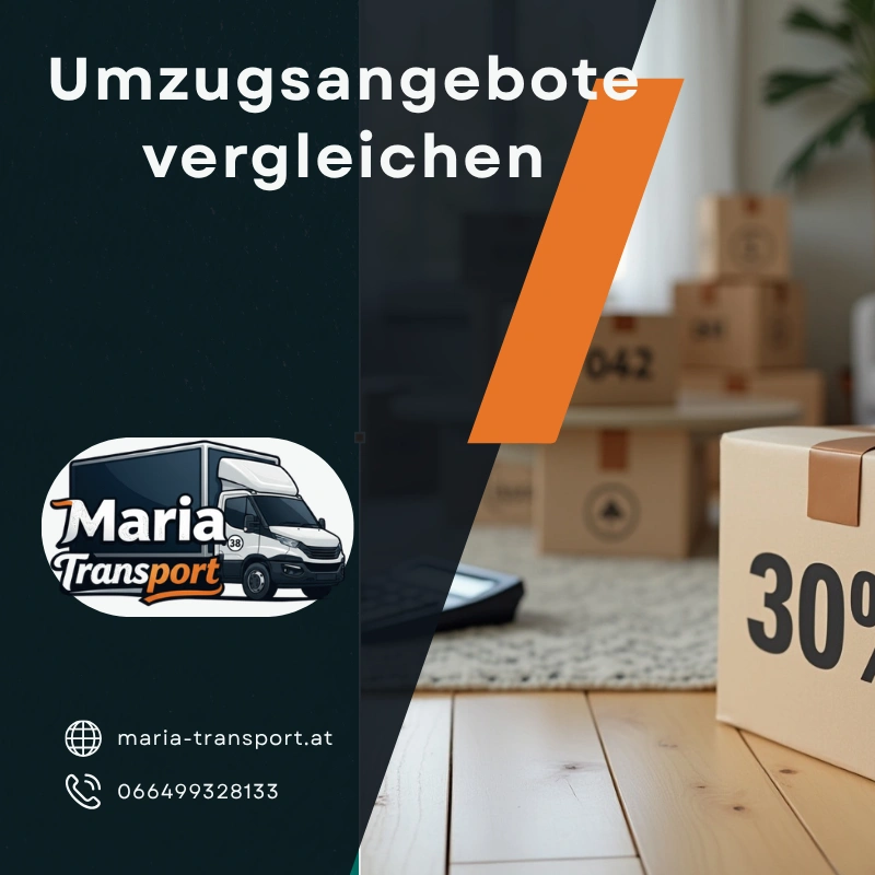 Umzugsangebote vergleichen