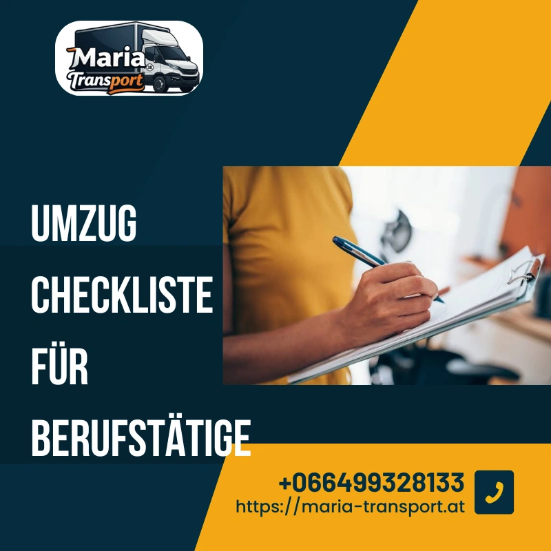 Umzug Checkliste