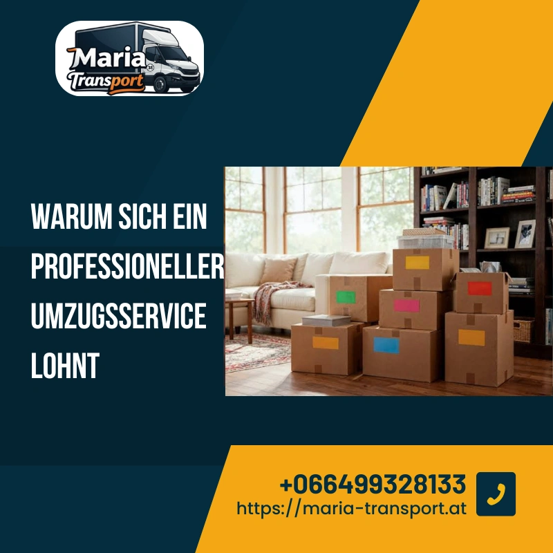 professioneller Umzugsservice lohnt